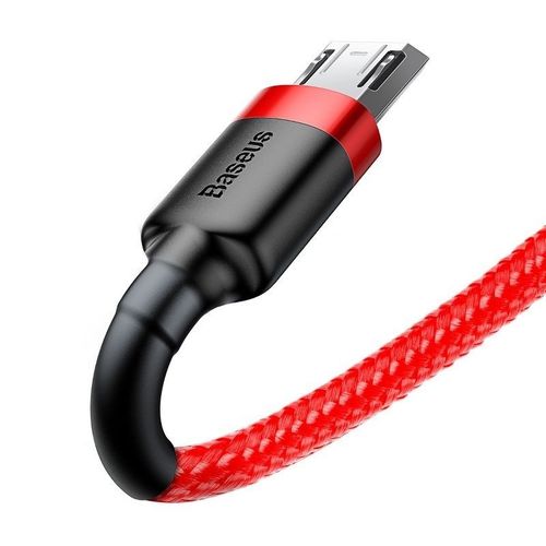 Kabel Micro Usb Baseus Cafule 2A 3M (Czerwony) na Arena.pl