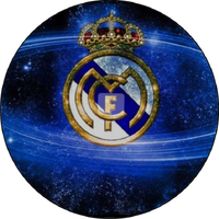 Opłatek na tort Real Madryt Piłka Nożna Bramka Gol Klub Piłkarski