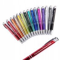 Długopis reklamowy 100szt. 15 kolorów + grawer LOGO dla FIRMY na wybory