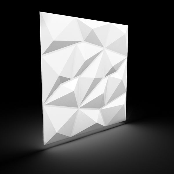 Białe Piankowe Kasetony Sufitowe panele ścienne 3D Brylant zdjęcie 4