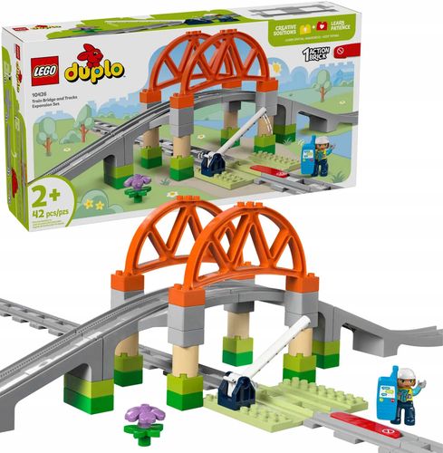 10426 - lego duplo - most i tory kolejowe — zestaw rozszerzający na Arena.pl