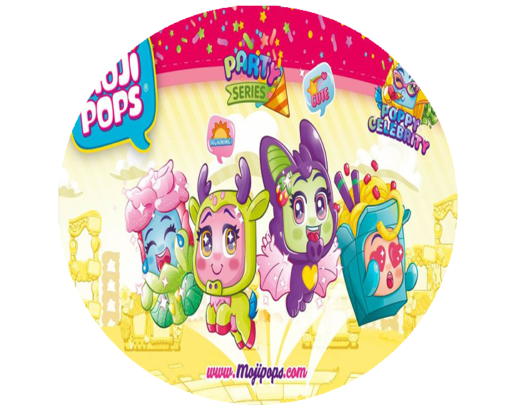 Opłatek na tort Moji Pops zdjęcie 1