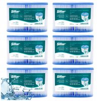 Filtr do jacuzzi do pompy 28404 28422 do PureSpa zamiennik Intex typ S1 6x