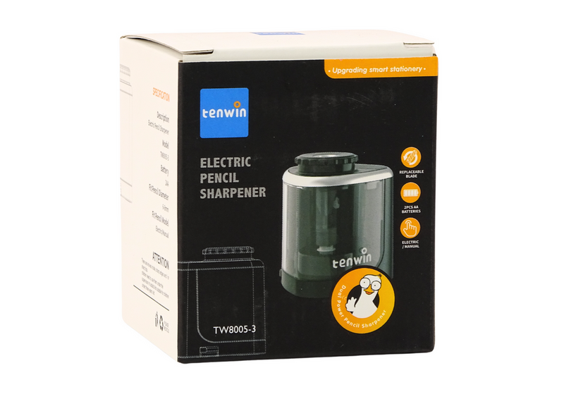 Elektryczna Strugaczka Czarna Temperówka Do Kredek I Ołówków 6-8 mm zdjęcie 4