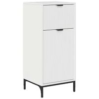 Szafka Łazienkowa Biały na wysoki połysk 39.5 x 36 x 88 cm