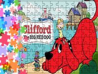 Puzzle tradycyjne - Clifford - Wielki Czerwony Pies