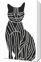 Obraz 30x50cm Zebra w Kocim Ciele