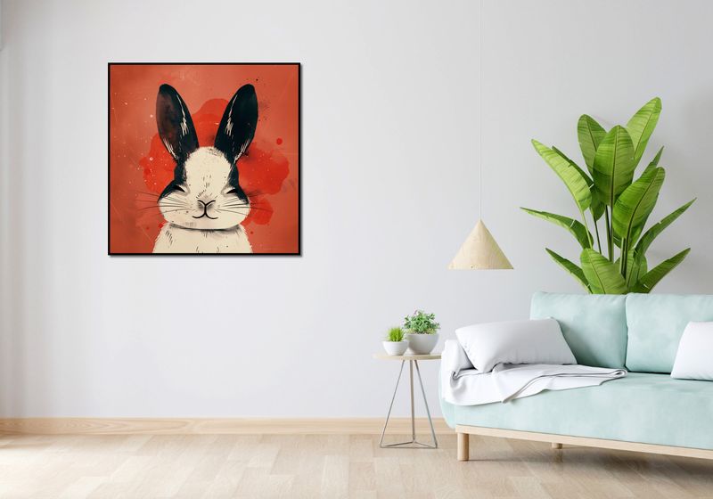 Plakat 90x90cm Uśmiech! zdjęcie 4