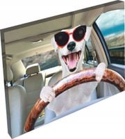 OBRAZ na płótnie zwierzęta pies do salonu 120x80