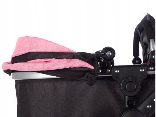 WÓZEK 2W1 GŁĘBOKI SPACERÓWKA DLA LALEK GONDOLA Składany + TORBA na Arena.pl