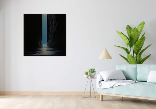 Plakat 90x90cm Wodospad Światła na Arena.pl