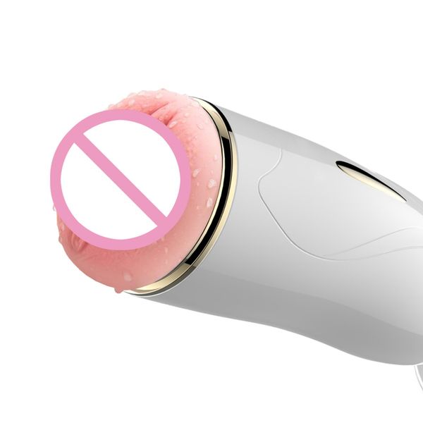 Masturbator-Vibrating Masturbation Cup USB 7 + Interactive Function / Talk Mode zdjęcie 14