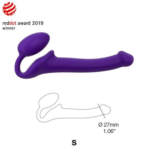 Semi-Realistic Bendable Strap-On Purple - S na Arena.pl