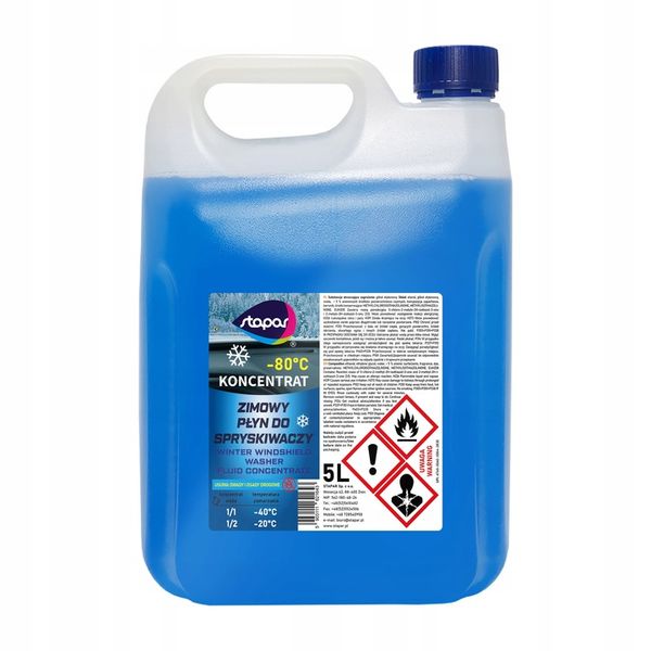 KONCENTRAT DO SPRYSKIWCZY ZIMOWY -80C ETANOL zdjęcie 1