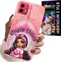 ETUI DO MOTOROLA EDGE 40 NEO - CUPID VIBES Z UROCZĄ ANIOŁKIEM PLECKI