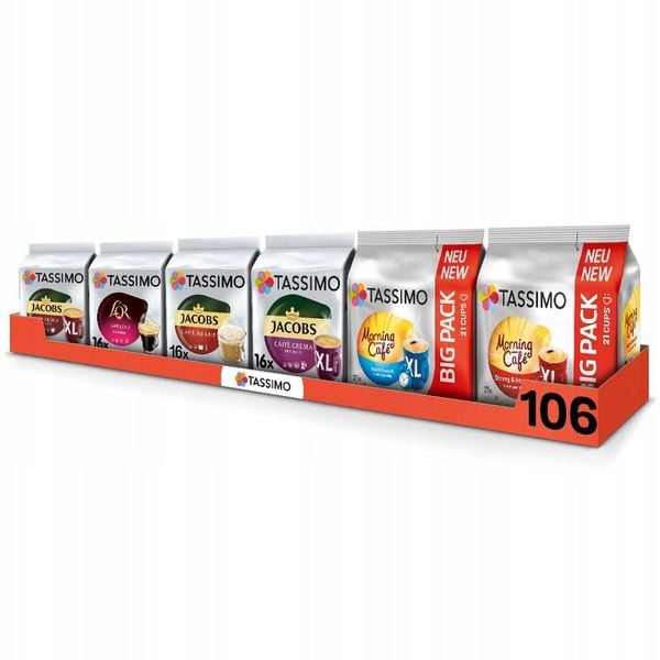 Kapsułki TASSIMO Jacobs ZESTAW KAWY MLECZNE 48szt zdjęcie 8