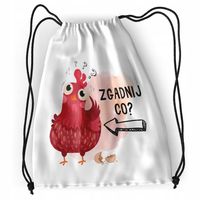 Plecak Śmieszne Sportowy Szkolny Worek Z Nadrukiem Ze Zdjęciem