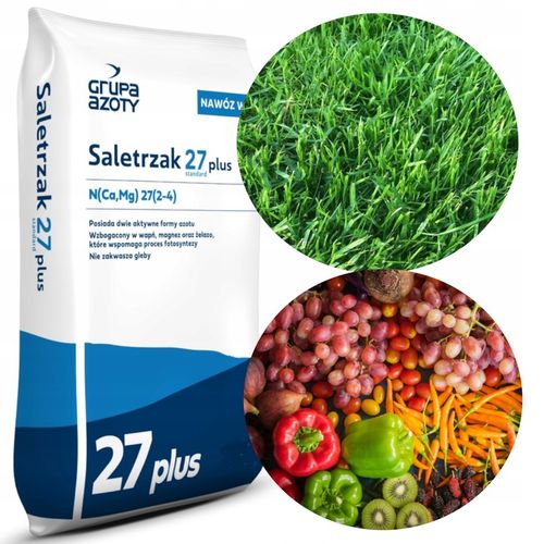 Saletrzak 25kg Nawóz azotowy na trawnik warzywa na Arena.pl