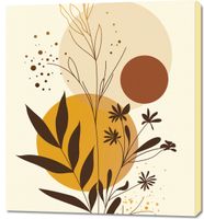 Obraz 90x100cm Złoto Pory Roku