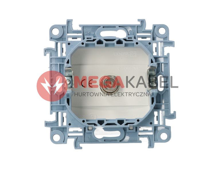 Simon10 Gniazdo antenowe pojedyńcze F CASF1.01/11 biały SIMON zdjęcie 2