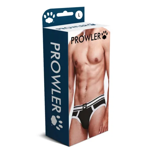 prowler brief xs czarne bokserki z dwukolorowym pasem na Arena.pl