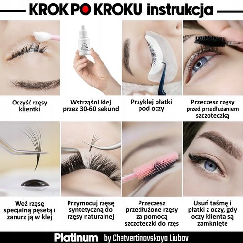 Klej do Przedłużania Rzęs Czarny Sunrise 10ml PLATINUM na Upały na Arena.pl