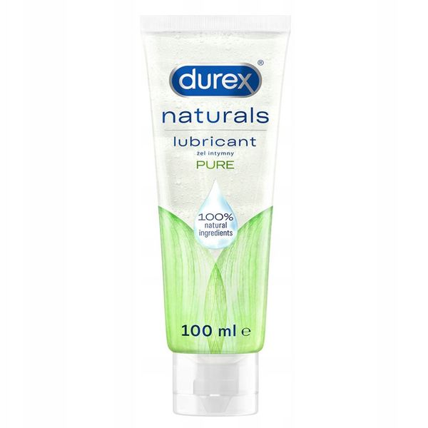 Durex Naturals 100 Ml Bezpieczny Żel Poślizgowy zdjęcie 1