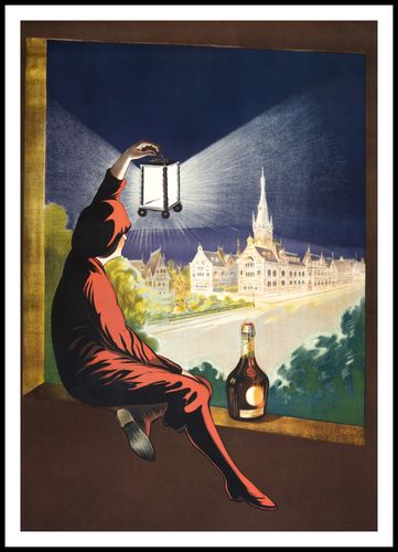 Plakat 70x100cm Benedictine, Cappiello Vintage do Salonu na Arena.pl