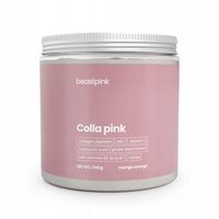 KOLAGEN DLA KOBIET COLLA PINK PROSZEK - BeastPink 240g mango pomarańcza