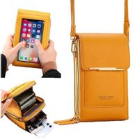 MINI TOREBKA PORTFEL KOPERTÓWKA NA TELEFON PORTMONETKA MUSZTARDOWA