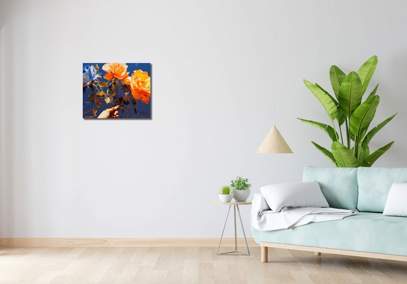 Obraz 50x40cm Żywy Uścisk zdjęcie 2