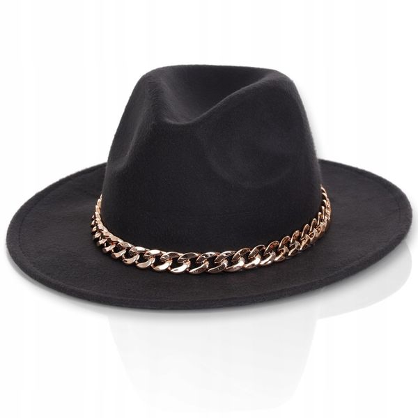 Modny Kapelusz damski filcowy zdjęcie 9