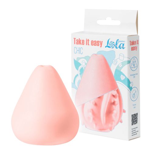 masturbator dla mężczyzn z wypustkami do stymulacji. chic peach na Arena.pl