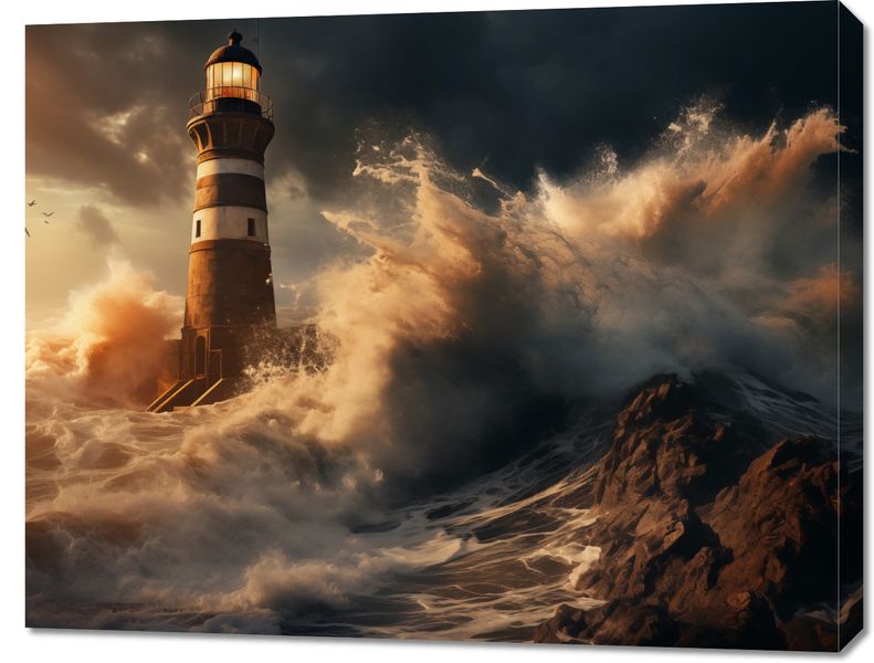 Obraz 90x70cm Bezlitosna Odyseja zdjęcie 1