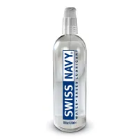 swiss navy lubrykant na bazie wody 473 ml - formuła premium, duża pojemność