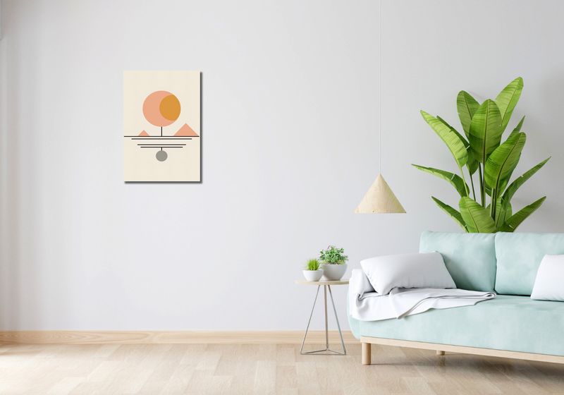 Obraz 40x60cm Geometryczna Utopia zdjęcie 2