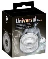 you2toys nakładka uniwersalna tpe do pomp i pierścieni 6 cm przezroczysta