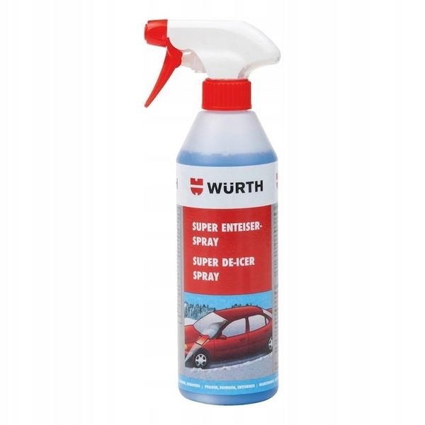 Odmrażacz do szyb samochodowych Wurth ekspresowy 500ml zdjęcie 1