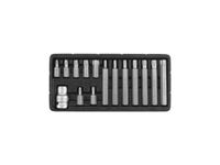 komplet kluczy torx z dziurą t20-55 15el. yato