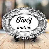 Metalowa patera z Twoim nadrukiem