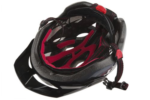 Kask MET CROSSOVER Unisize czarno-czerwony 2017 na Arena.pl