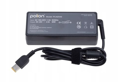 Ładowarka 90W do laptopa LENOVO 20V 4,5A wtyk SlimTip na Arena.pl