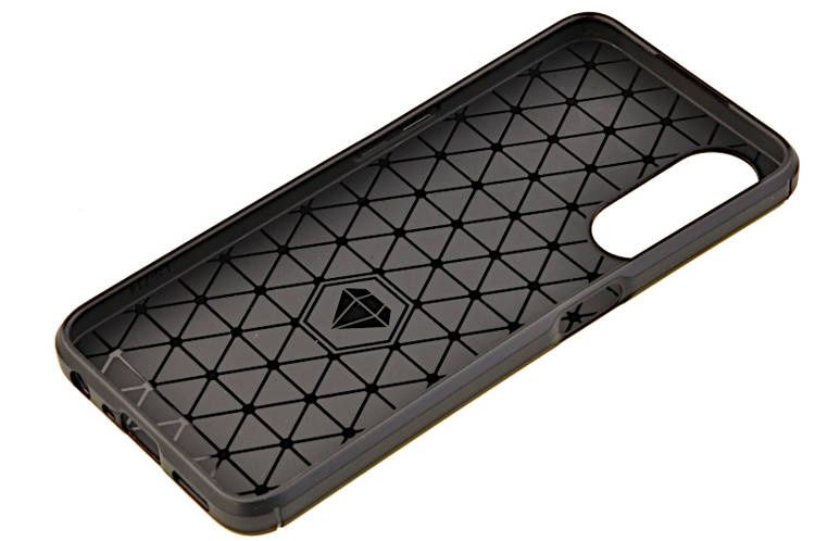 Etui Carbon Pro do Oppo A78 5G czarny zdjęcie 3