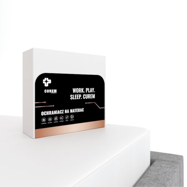 Ochraniacz na materac Curem 100x200 cm zdjęcie 1