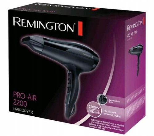 SUSZARKA DO WŁOSÓW REMINGTON SILNY NAWIEW I MOC 2200W + KONCENTRATOR na Arena.pl