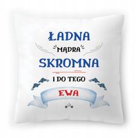 Poduszka Dla Ewy Na Urodziny Na Prezent Z Nadrukiem Ze Zdjęciem