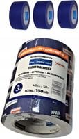 Taśma malarska Blue dolphin 48mm x 50m WIELOPAK 3 SZTUKI