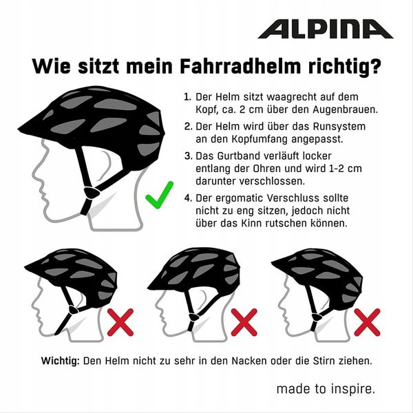 Kask rowerowy Alpina Brooklyn Helm r. M zdjęcie 5