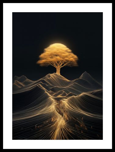 Plakat 29,7x42cm Drzewo Energii na Arena.pl