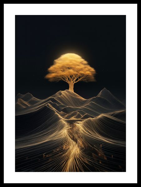 Plakat 29,7x42cm Drzewo Energii zdjęcie 3